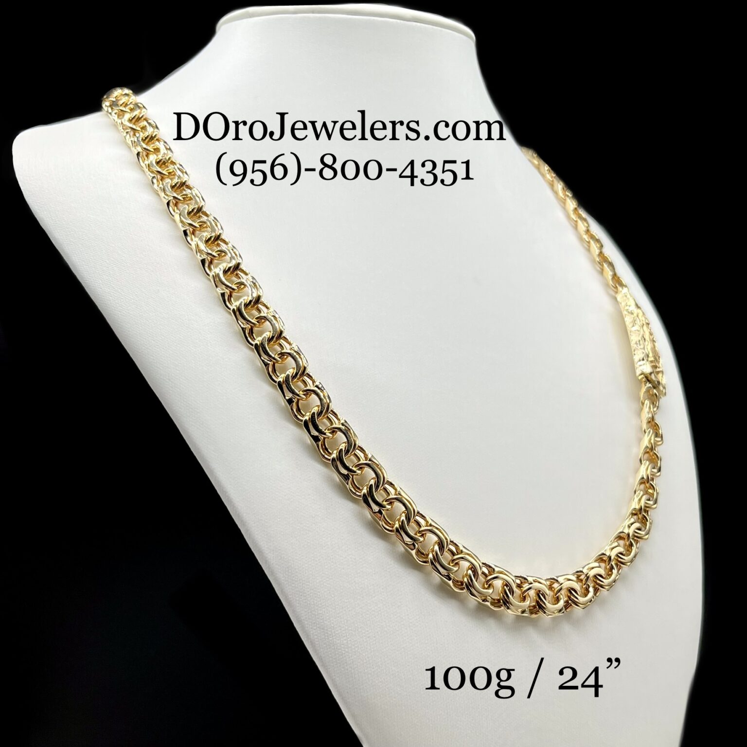 Chino Link Chain 100g 10k – D'Oro Jewelers