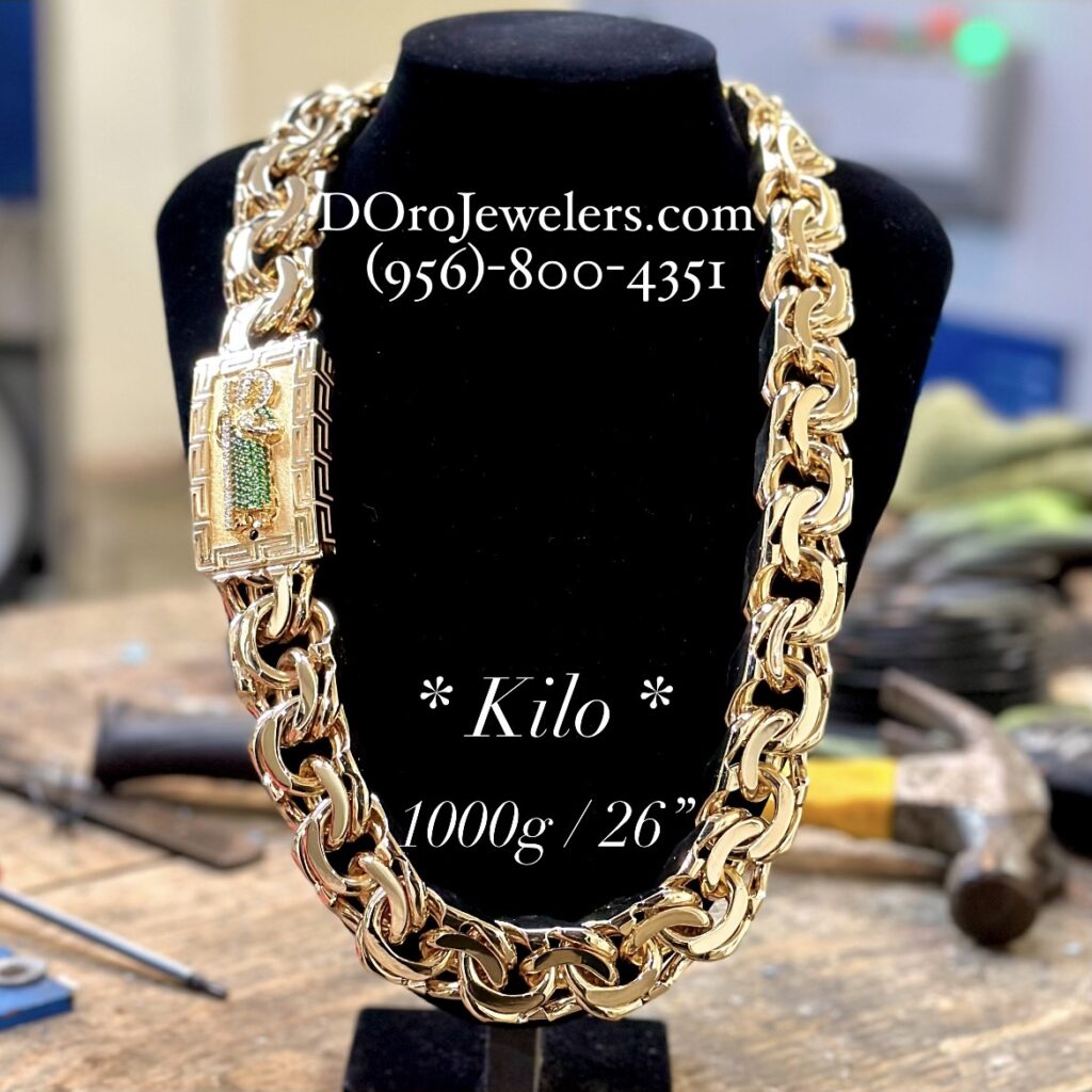 Closed Chino Link Chain 1000g 10k – D'Oro Jewelers