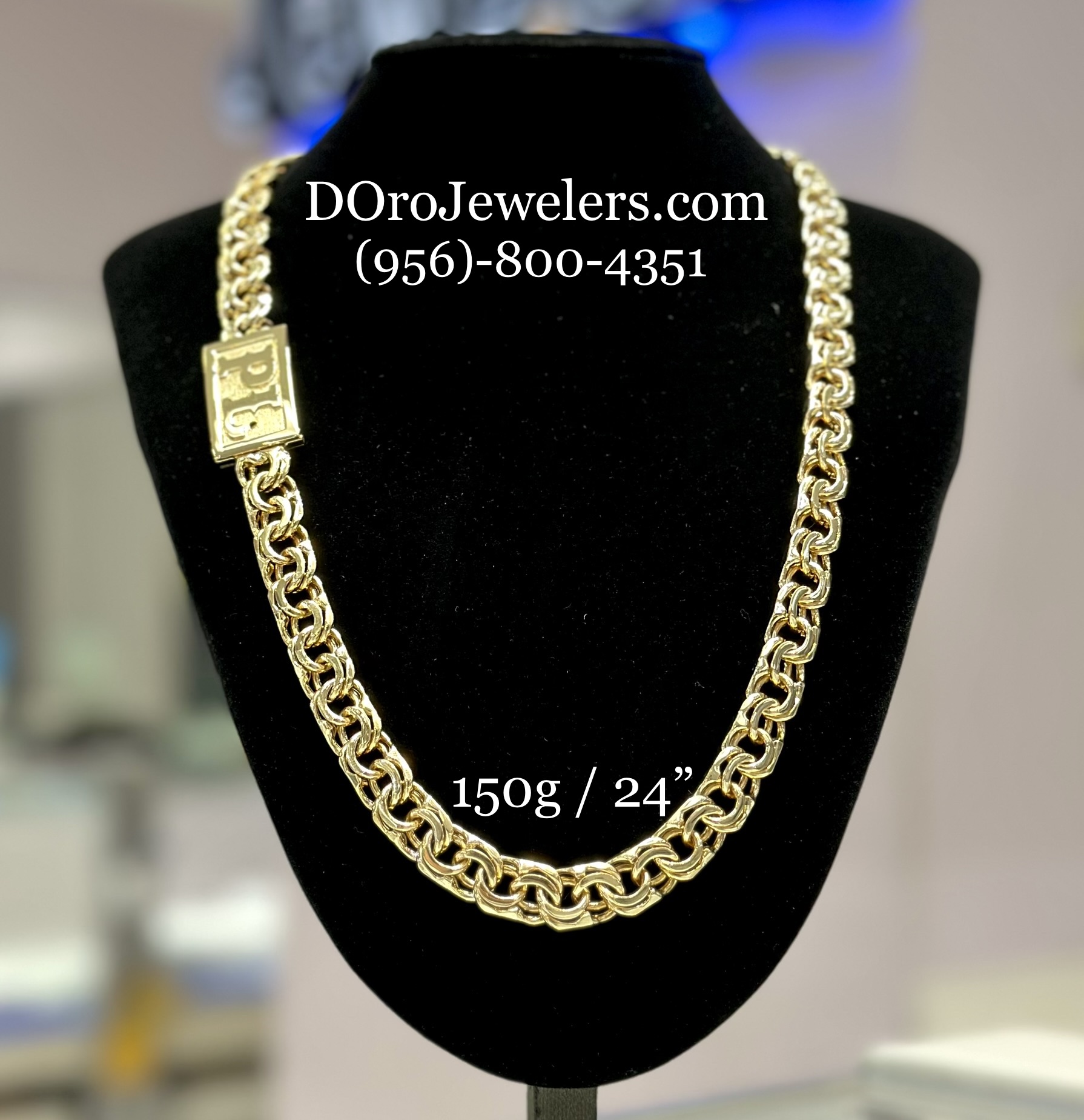 Chino Link Chain 150g 10k – D'Oro Jewelers