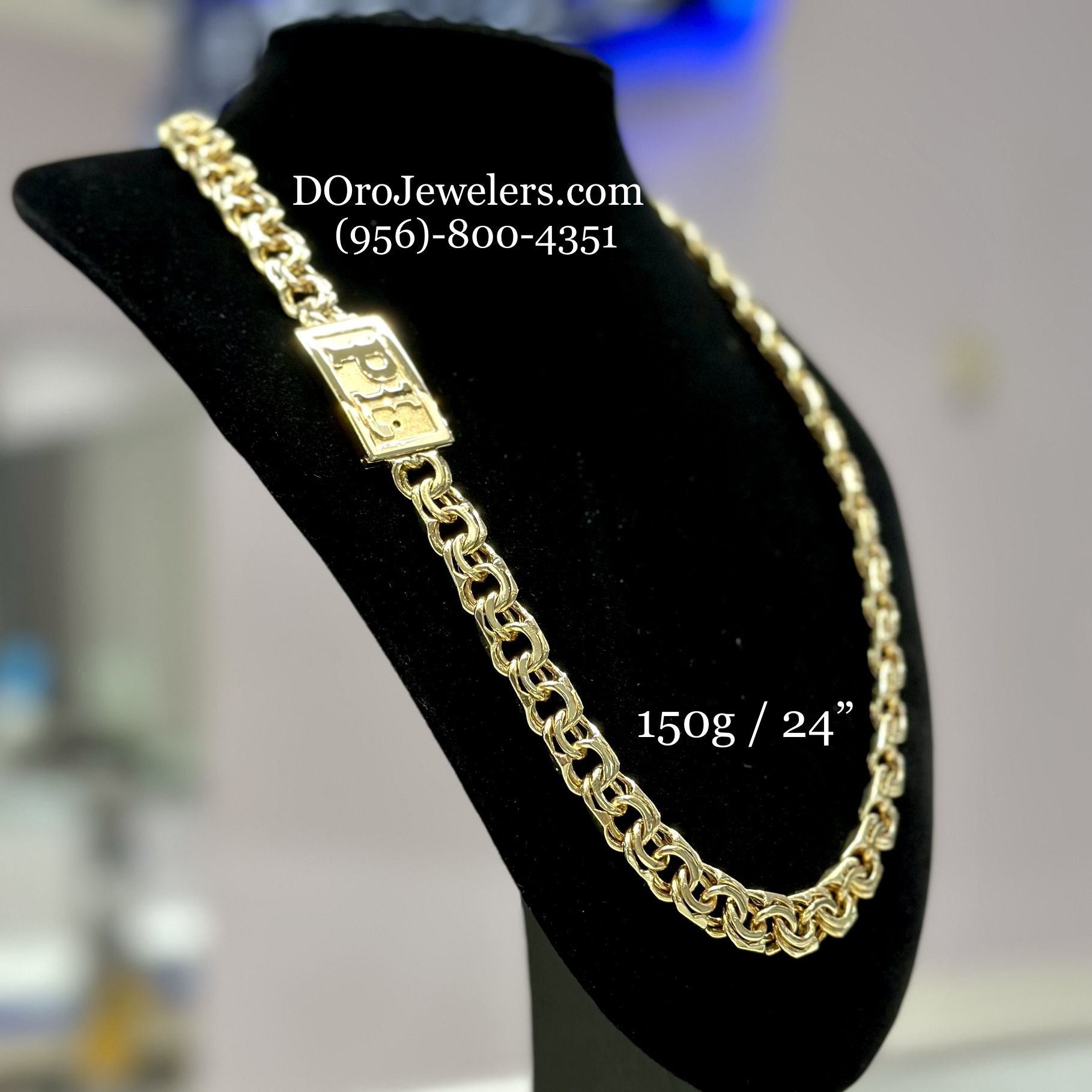 Chino Link Chain 150g 10k – D'Oro Jewelers