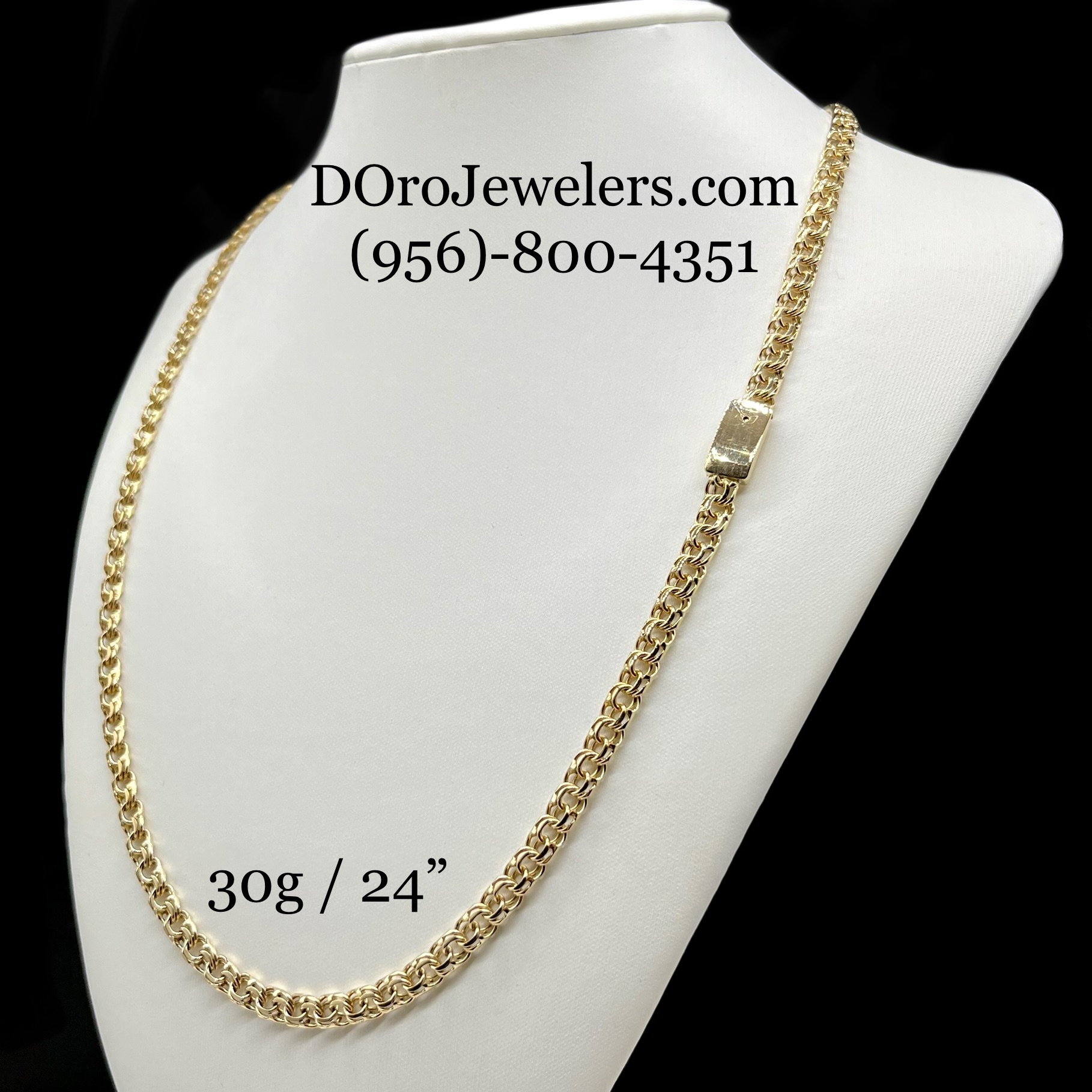 Chino Link Chain 30g 10k – D'Oro Jewelers