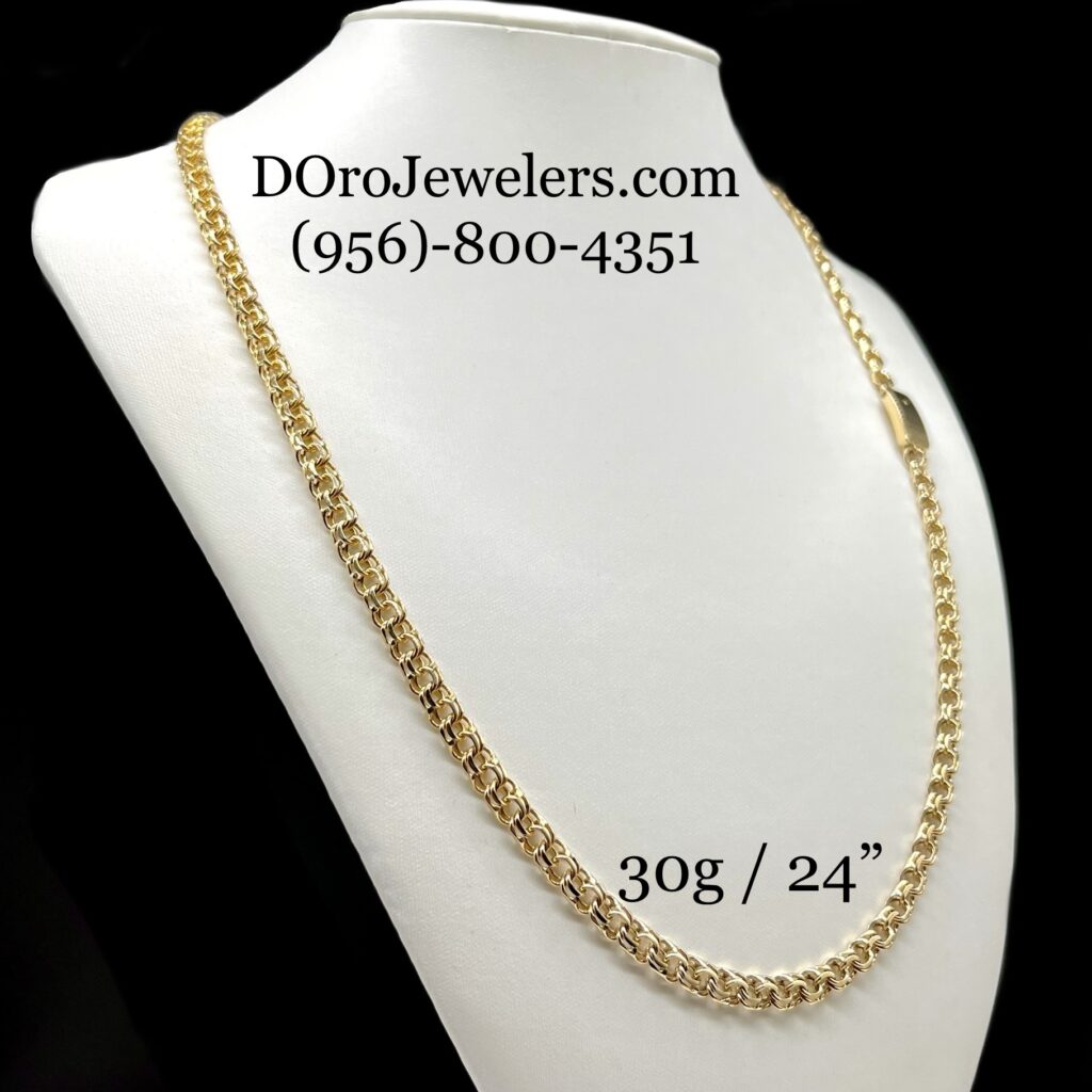 Chino Link Chain 30g 10k – D'Oro Jewelers